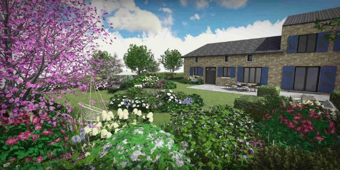 le jardin fleuris- concepteur paysagiste