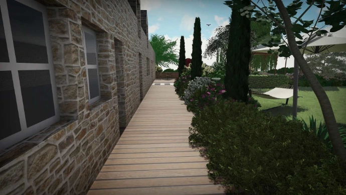 passage végétalisé- MT concepteur paysagiste